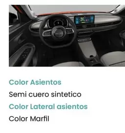 Oferta de Color Asientos Semi Cuero Sintetico en Fiat