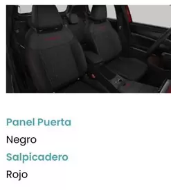 Oferta de Panel Puerta Negro en Fiat