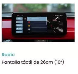 Oferta de Radio/ Pantalla Táctil De 26Cm en Fiat