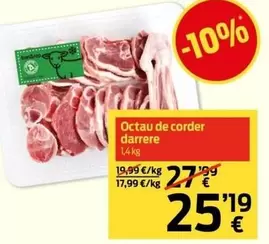 Oferta de Octau De Corder Darrere por 25,19€ en bonÀrea