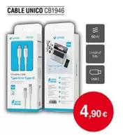 Oferta de Cable Unico  por 4,9€ en Tien 21