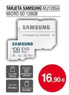 Oferta de Samsung - Tarjeta por 16,9€ en Tien 21