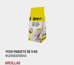 Oferta de YESO PAQUETE DE 5 KG en Brico Depôt