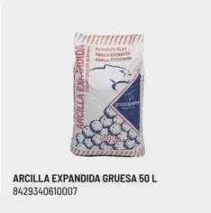 Oferta de Arcilla Expandida Gruesa 50 L en Brico Depôt