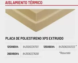 Oferta de Placa De Poliestireno Xps Extruido en Brico Depôt