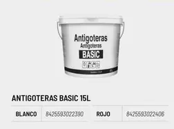 Oferta de Basic - Antigoteras Basic 15l en Brico Depôt