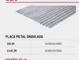 Oferta de Placa Metal Ondulada en Brico Depôt