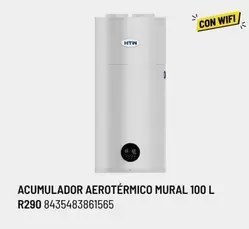 Oferta de Wifi - Acumulador Aerotérmico Mural 100 L R290 en Brico Depôt