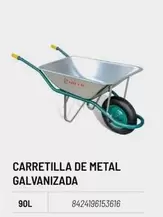 Oferta de Carretilla -  De Metal Galvanizada en Brico Depôt