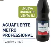 Oferta de Metro Professional - Aguafuerte en Makro