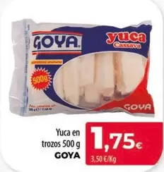 Oferta de Goya - Yuca En Trozos  por 1,75€ en SPAR Lanzarote