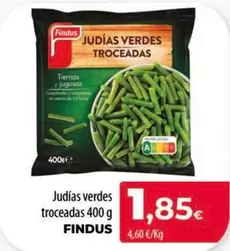 Oferta de Findus - Judías Verdes Troceadas por 1,85€ en SPAR Lanzarote