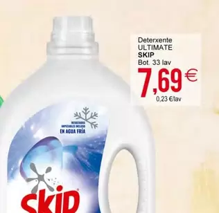 Oferta de Skip - Deterxente Ultimate por 7,69€ en Plenus Supermercados