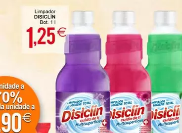 Oferta de Disiclin - Limpador por 1,25€ en Plenus Supermercados