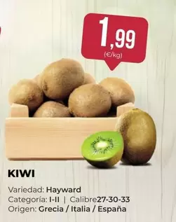 Oferta de Kiwi - Kiwi por 1,99€ en SPAR Gran Canaria