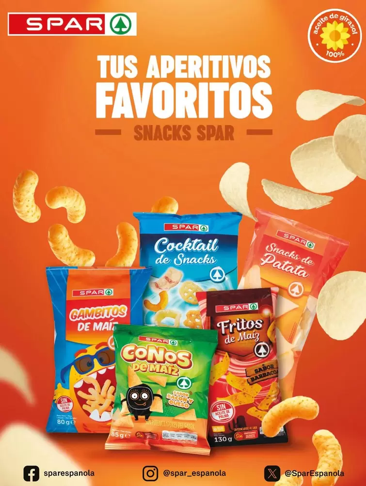 Oferta de Spar - Tus Aperitivos Favoritos en SPAR