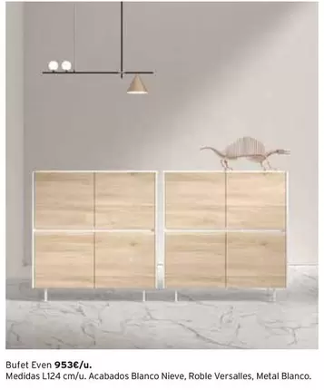 Oferta de Bufet Even por 953€ en Centro Hogar Sanchez
