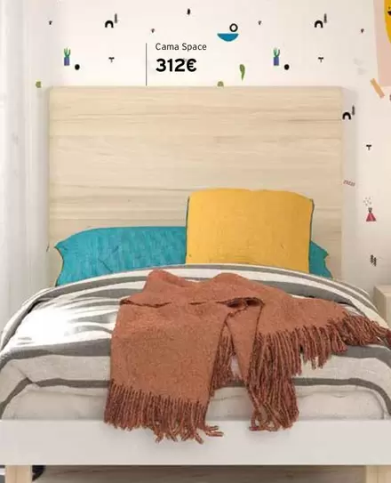 Oferta de Cama Space por 312€ en Centro Hogar Sanchez