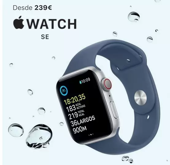 Oferta de Apple - Watch Se por 239€ en Centro Hogar Sanchez