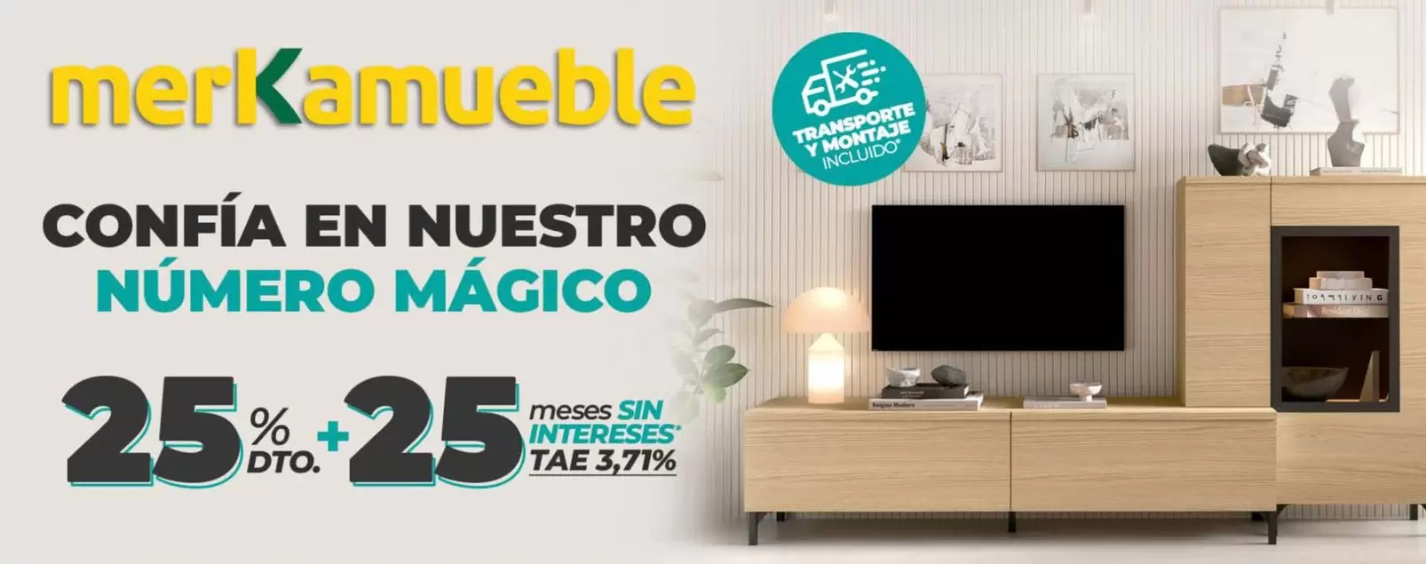 Oferta de Merkamueble - Confia En Nuestro Numero Magico en Merkamueble