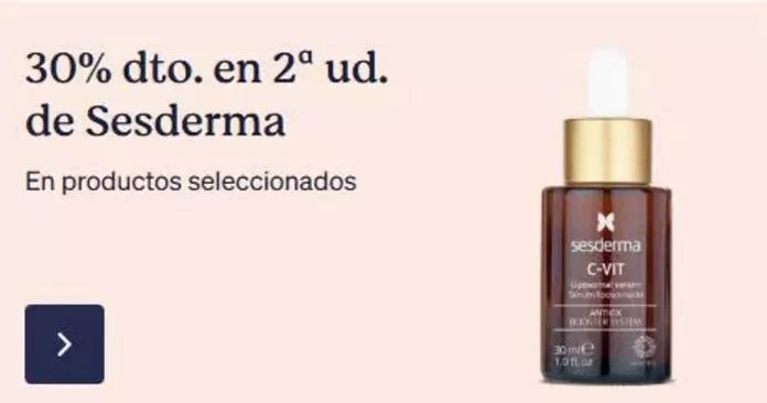 Oferta de Sesderma - 30% Dto. En 2 Ud. en Atida MiFarma