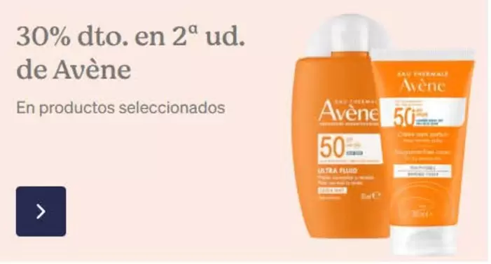 Oferta de Avène - En Productos Seleccionados en Atida MiFarma