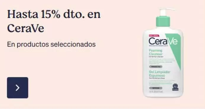 Oferta de CeraVe - Hasta 15% Dto. En en Atida MiFarma