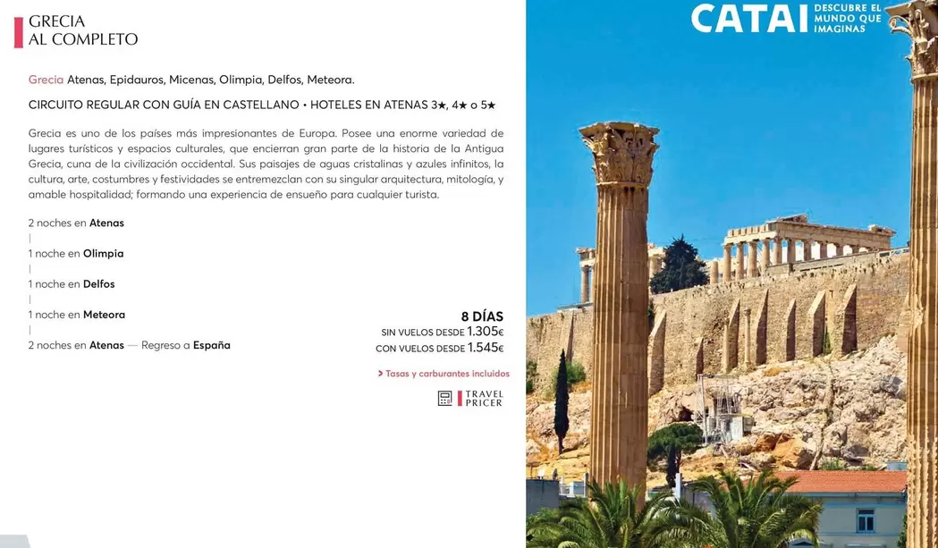 Oferta de Grecia Al Completo  en Catai