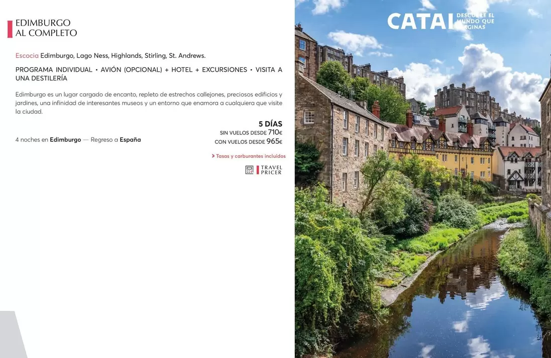 Oferta de Lago - viajes a Escocia por 710€ en Catai