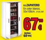 Oferta de Blanco - Zapatero En Color por 67,99€ en Rapimueble