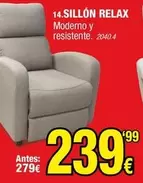 Oferta de Relax - Sillón por 239,99€ en Rapimueble