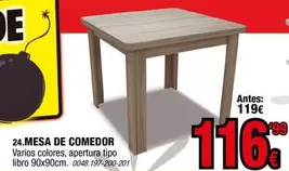 Oferta de Mesa De Comedor por 116€ en Rapimueble