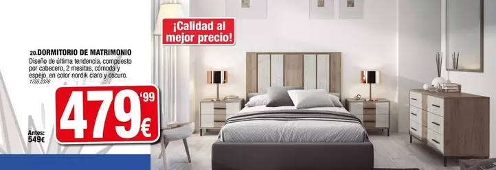 Oferta de Nordik - Adorniu Mundo De Matrimonino por 479,99€ en Rapimueble