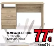 Oferta de Mesa De Estudio por 77€ en Rapimueble