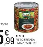 Oferta de Alsur - Pisto Fritada por 5,99€ en Comerco Cash & Carry