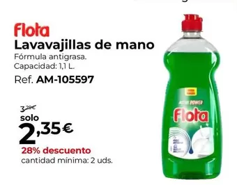 Oferta de Flota - Lavavajillas De Mano por 2,35€ en Staples Kalamazoo