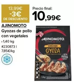 Oferta de Gyozas De Pollo Con Vegetales por 10,99€ en Costco