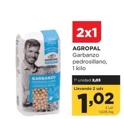 Oferta de Agropal - Garbanzo Pedrosillano por 2,03€ en Alimerka