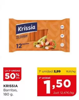 Oferta de Krissia - Barritas por 2,99€ en Alimerka