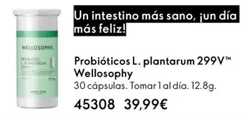 Oferta de Probioticos L. Plantarum 299V por 39,99€ en Oriflame