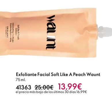 Oferta de Soft - Exfoliante Facial Soft Like A Peach por 13,99€ en Oriflame