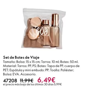 Oferta de Eva - Set De Botes De Viaje por 6,49€ en Oriflame