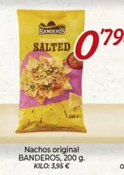 Oferta de Banderos - Nachos Original por 0,79€ en Alsara Supermercados