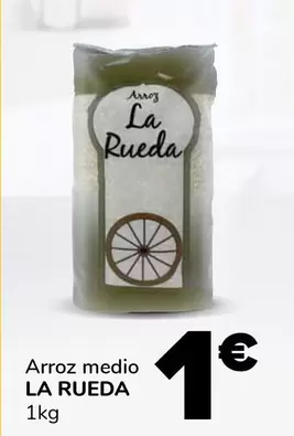 Oferta de La Rueda - Arroz Medio por 1€ en Supeco