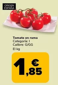 Oferta de Tomate En Rama por 1,85€ en Supeco