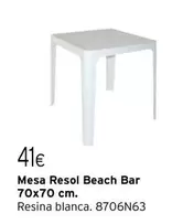 Oferta de Mesa Resol Bar por 41€ en Cadena88