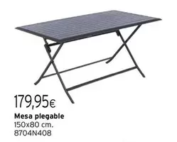 Oferta de Mesa Plegable por 179,95€ en Cadena88