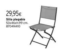 Oferta de Silla Plegable por 29,95€ en Cadena88