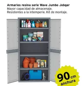 Oferta de Wave - Armarios Resina Serie Wave Jumbo por 90€ en Cadena88