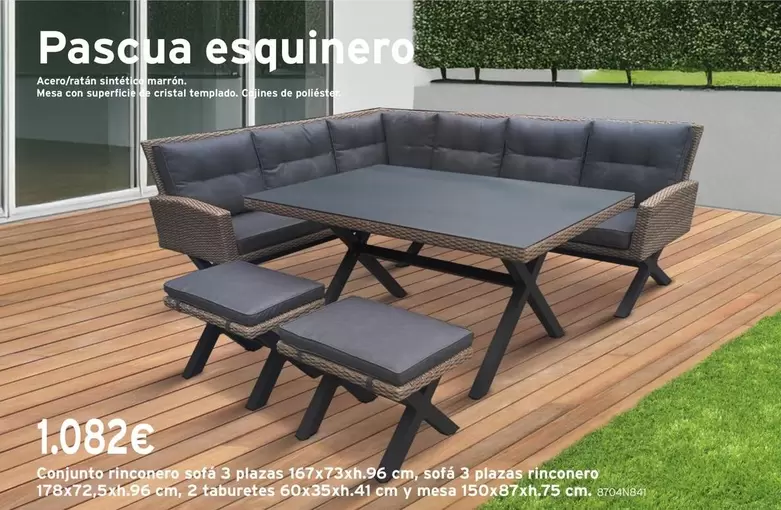 Oferta de Cristal - Cordium Esquinero Soft 3 por 1082€ en Cadena88